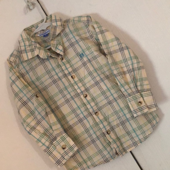 Rugged butts Other - Boys rugged spring Easter butts plaid flannel long sleeve shirt